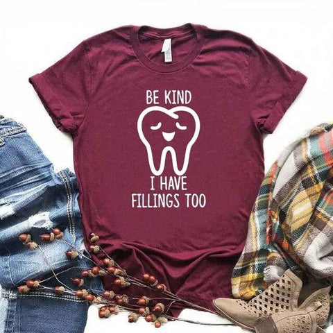 Unisex Molar Fillings T-Shirt - Dental Top - TOOTHLET