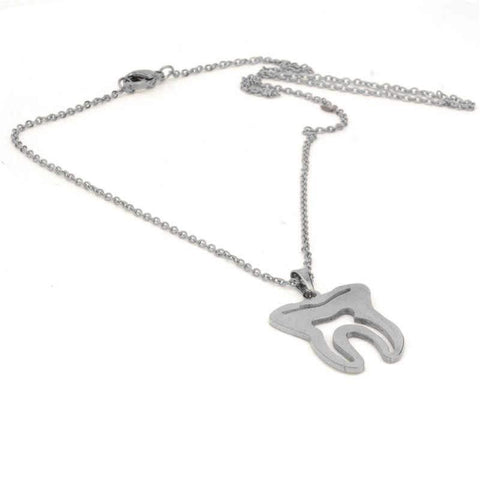 Uptown Contoured Molar Necklace