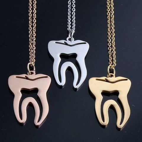 UPTOWN CONTOURED MOLAR NECKLACE Toothletshop