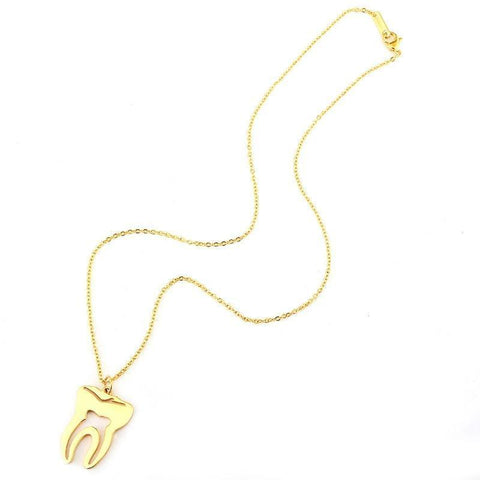 Uptown Contoured Molar Necklace