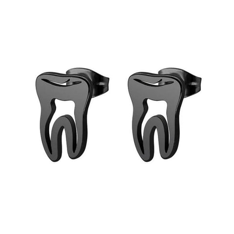 Uptown Contoured Molar Stud Earrings