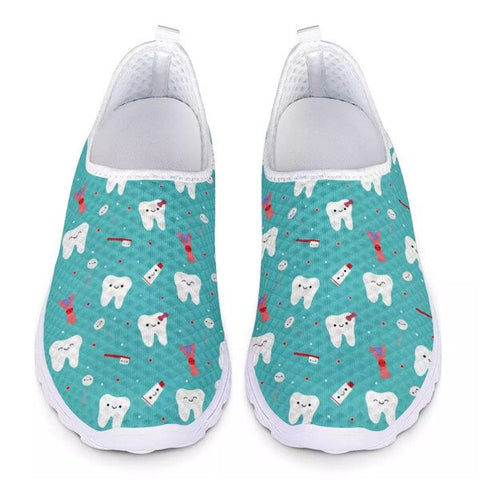 Super Fun Teeth Slip-On Shoes