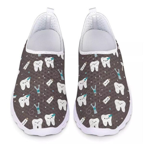 Super Fun Teeth Slip-On Shoes