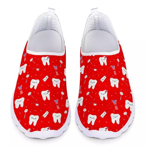 Super Fun Teeth Slip-On Shoes