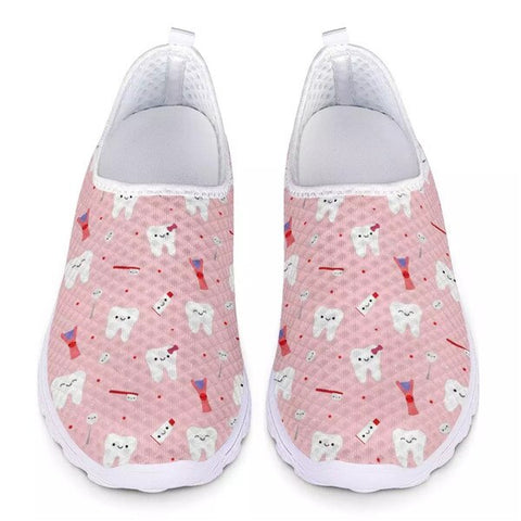 Super Fun Teeth Slip-On Shoes