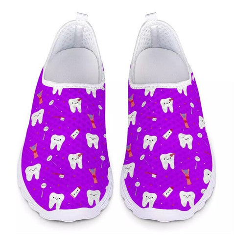 Super Fun Teeth Slip-On Shoes