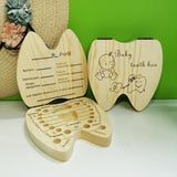WOODEN KID TOOTH BOX Toothlet 